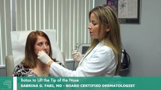 Botox for Nose  Nasal Tip Lift  San Diego Botox Injections [upl. by Schreibe]