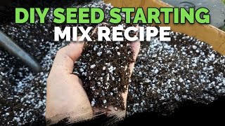 How To Make The Best Seed Starting Mix and Potting Soil [upl. by Akerley]