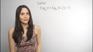 Solving Logarithmic Equations How NancyPi [upl. by Enitsuj]