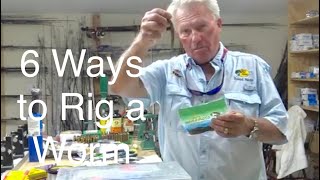 6 ways to rig a worm [upl. by Aniret596]