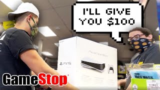 Selling Back The PS5 To Gamestop On Release Day [upl. by Nnylecoj]