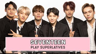 Seventeen Reveals Who is the Biggest Flirt the Best Singer and More  Superlatives  Seventeen [upl. by Ettedo]