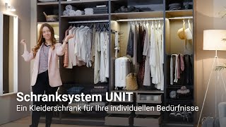 Schranksystem UNIT – Möbelix Schlafzimmer Beratung [upl. by Gilcrest]