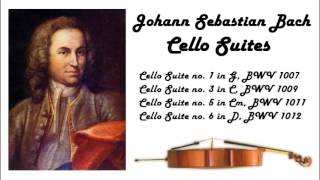 Johann Sebastian Bach  Cello suites in 432 Hz great for reading or studying [upl. by Yarezed764]