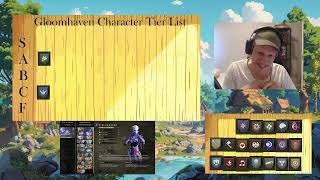 Gloomhaven Character Tier List [upl. by Esdnyl357]