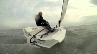 Test sailing the RS Aero  the 21st Century Laser [upl. by Cynth835]