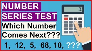 NUMBER SERIES TEST Questions and Answers How to PASS a Numerical Reasoning Test [upl. by Harrington663]