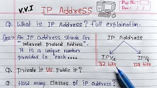 what is ip address full Explanation  Learn Coding [upl. by Elyrad]