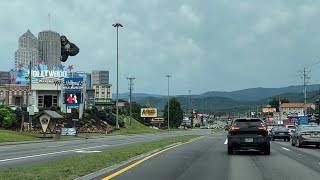 Sevierville Tennessee to Pigeon Forge Drive [upl. by Comfort]