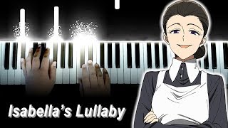 Yakusoku no Neverland Episode 12 Finale OST  Main Theme  quotIsabella’s Lullabyquot Piano [upl. by Ursas]